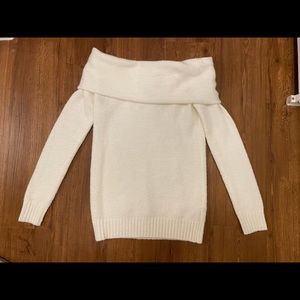 Forever 21 Beige Off The Shoulder Blouse